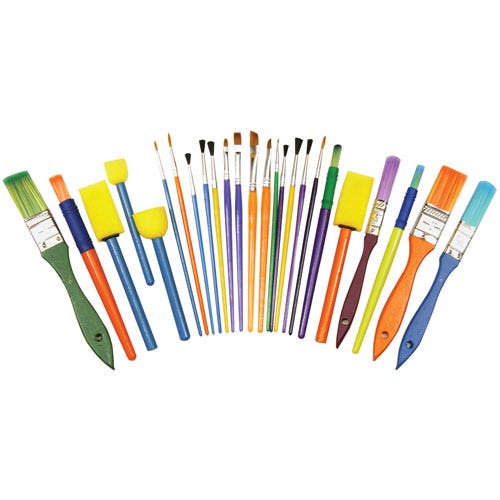 Starter Paint Brush Set 25 Pack