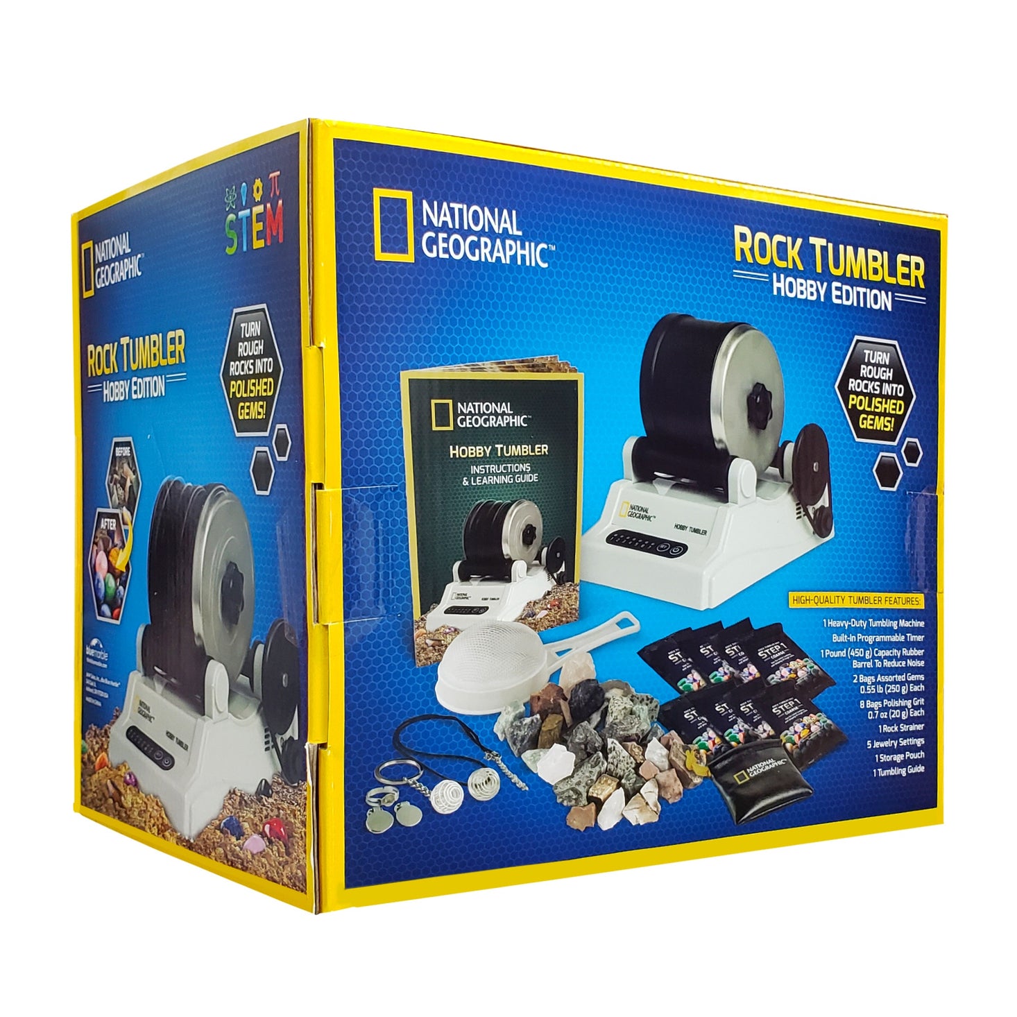 National Geographic Hobby Rock Tumbler