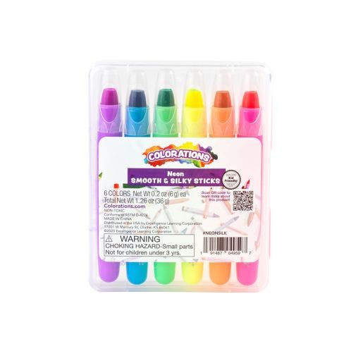Neon Smooth Silky Sticks