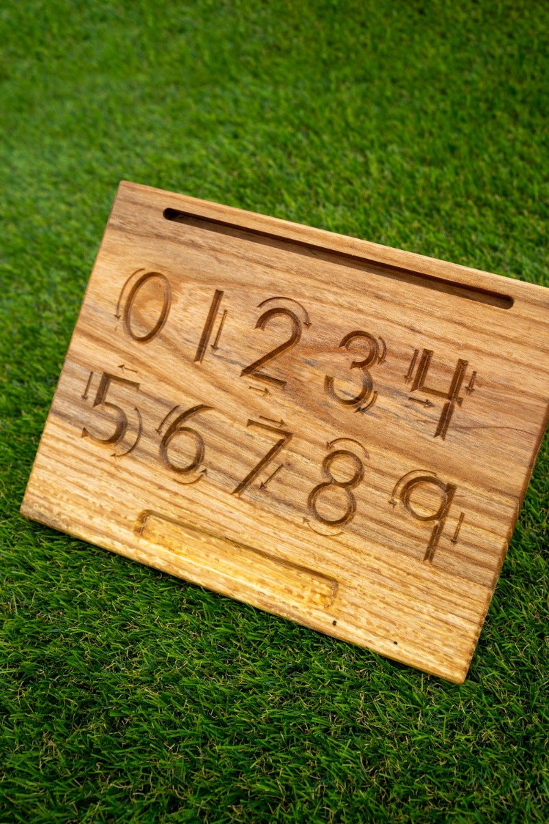 Number Tracing Board 0-9 by Naturally Inspired Play