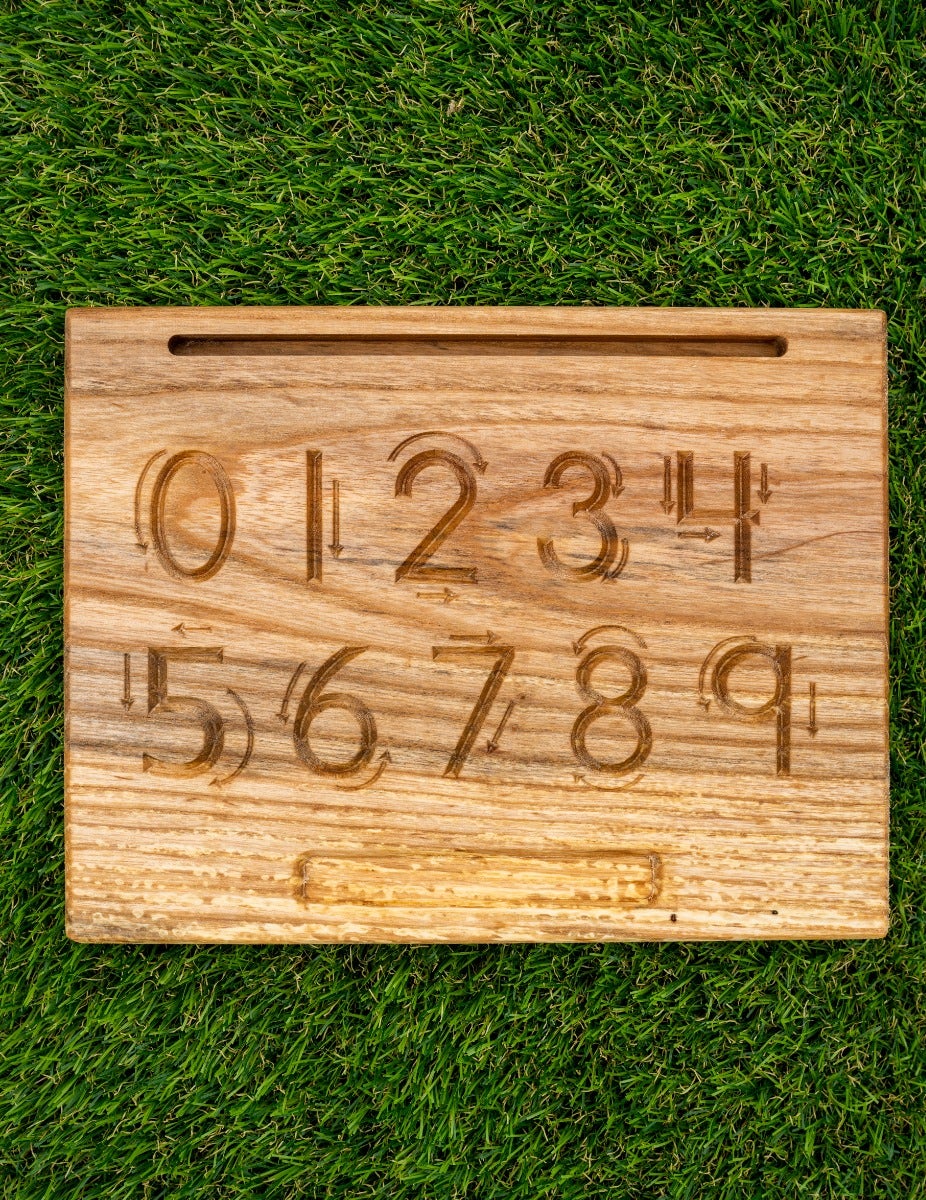 Number Tracing Board 0-9 by Naturally Inspired Play