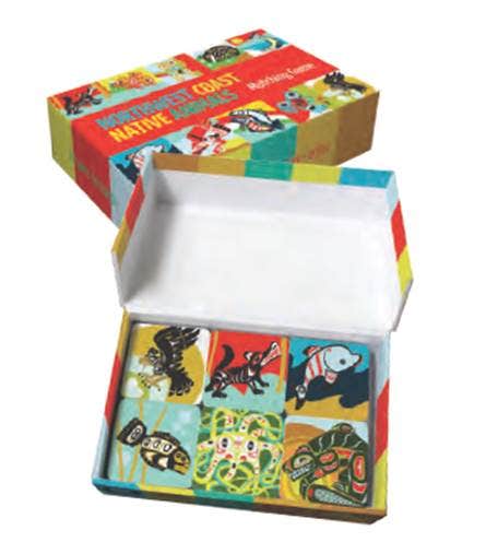 Northwest Coast Native Animals Matching Game