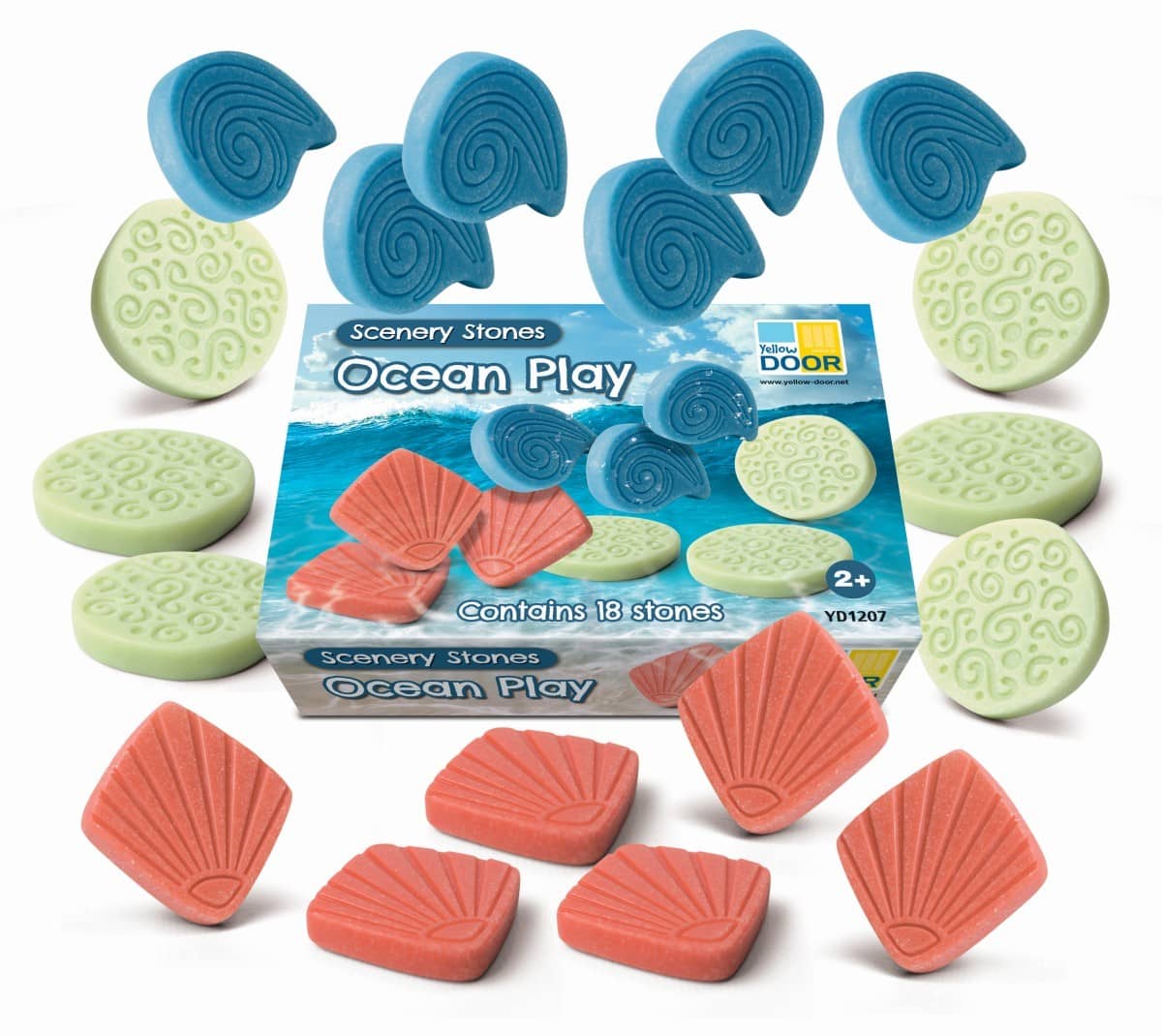 Ocean Play Scenery Stones