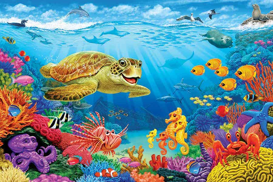 Ocean Reef 35 pc Floor Puzzle