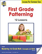 First Grade Patterning Lesson for Common Core (eLesson eBook