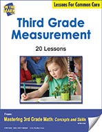 Third Grade Measurement Lessons for Common Core (eLesson eBo
