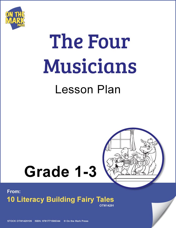 The Four Musicians Aligned to Common Core Gr. 1-3 (elesson p