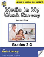 Media in My Week Survey Lesson Plan (eBook) Ebook