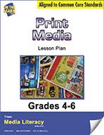 Print Media Lesson Plan (eBook) Ebook