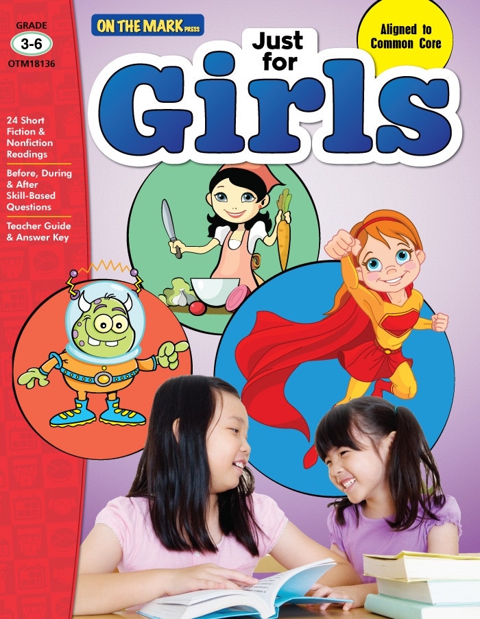 Just for Girls Reading Comprehension Gr. 3-6 Aligned to