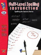 Multi-Level Spelling Instruction Ebook