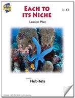 Each to its Niche Lesson Plan Ebook