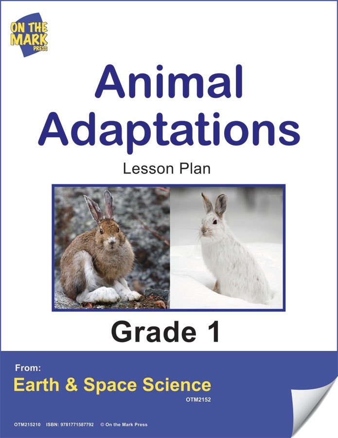 Animal Adaptations Gr. 1 (e-lesson plan) Ebook