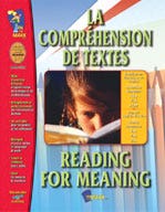 La Comprehension de Textes/Reading for Meaning (French/Engli