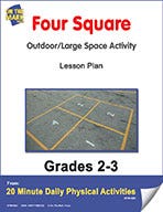 Four Square Lesson Plan (eLesson eBook) Ebook
