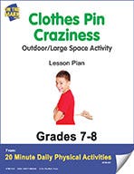 Clothes Pin Craziness Lesson Plan (eLesson eBook) Ebook