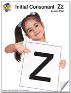 Initial Consonant Letter Z Lesson Plans: Kindergarten - Grad