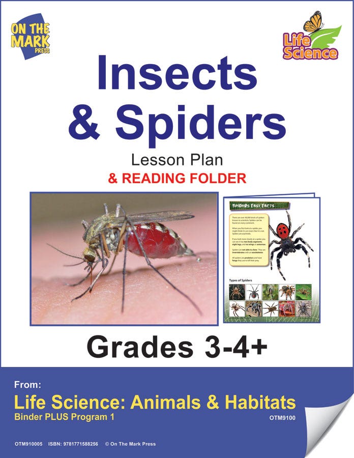Life Science Animals & Habitats - Insects e-lesson plan