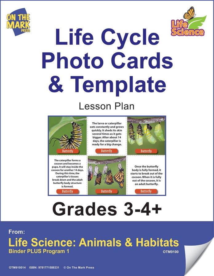 Life Science Animals & Habitats - Bingo Game Ebook
