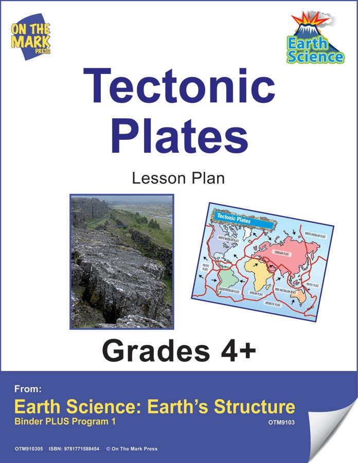 Earth Science Gr. 4+ - Tectonic Plates (e-lesson plan) Ebook