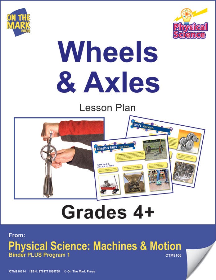 Physical Science - Wheels & Axles e-lesson plan Ebook