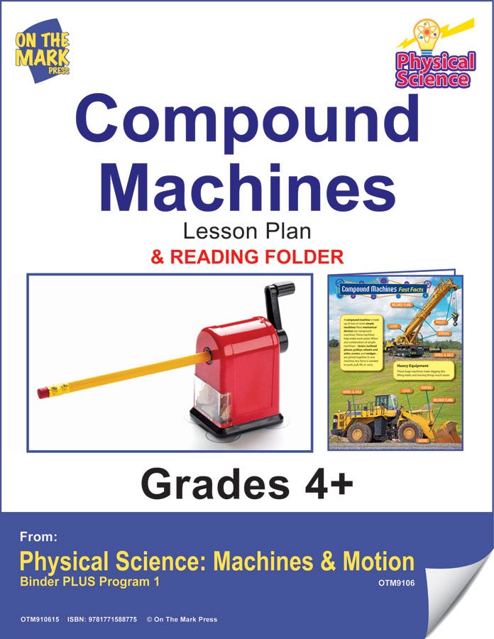 Physical Science - Compound Machines e-lesson plan & Reading