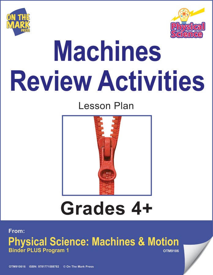 Physical Science - Machines - Review Activities Ebook