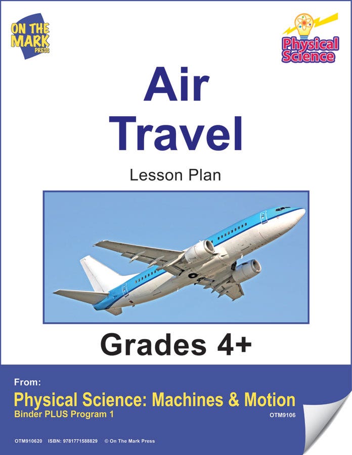 Physical Science - Air Travel e-lesson plan Ebook