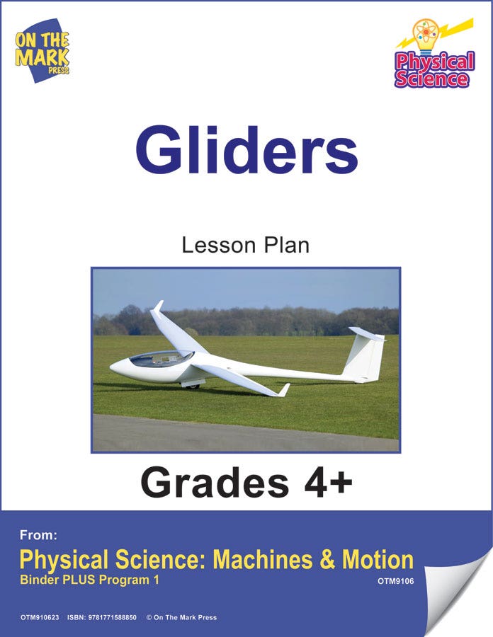 Physical Science - Gliders e-lesson plan Ebook