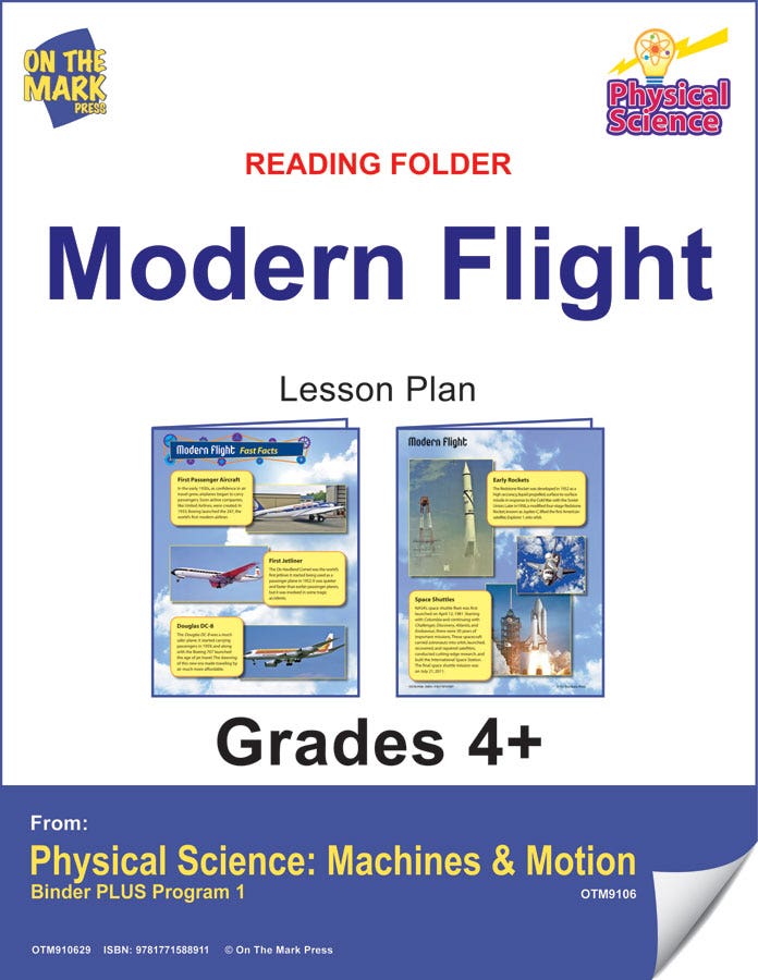 Physical Science - Reading Folder - Modern Flight Ebook