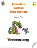Adventure Cartoon Story Starters Grades 1-3 Ebook