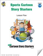 Sports Cartoon Story Starters Grades 4-6 Ebook