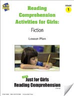Reading Comprehension Activities for Girls: Fiction Grade 1