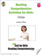Reading Comprehension Activities for Girls: Fiction Grade 3
