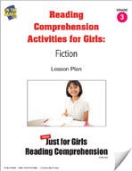 Reading Comprehension Activities for Girls: Fiction Grade 3