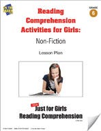 Reading Comprehension Activities for Girls: Non-Fiction Grad