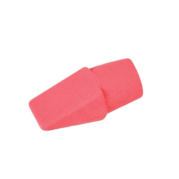 Pink Pearl Pencil Cap Erasers Box of 25