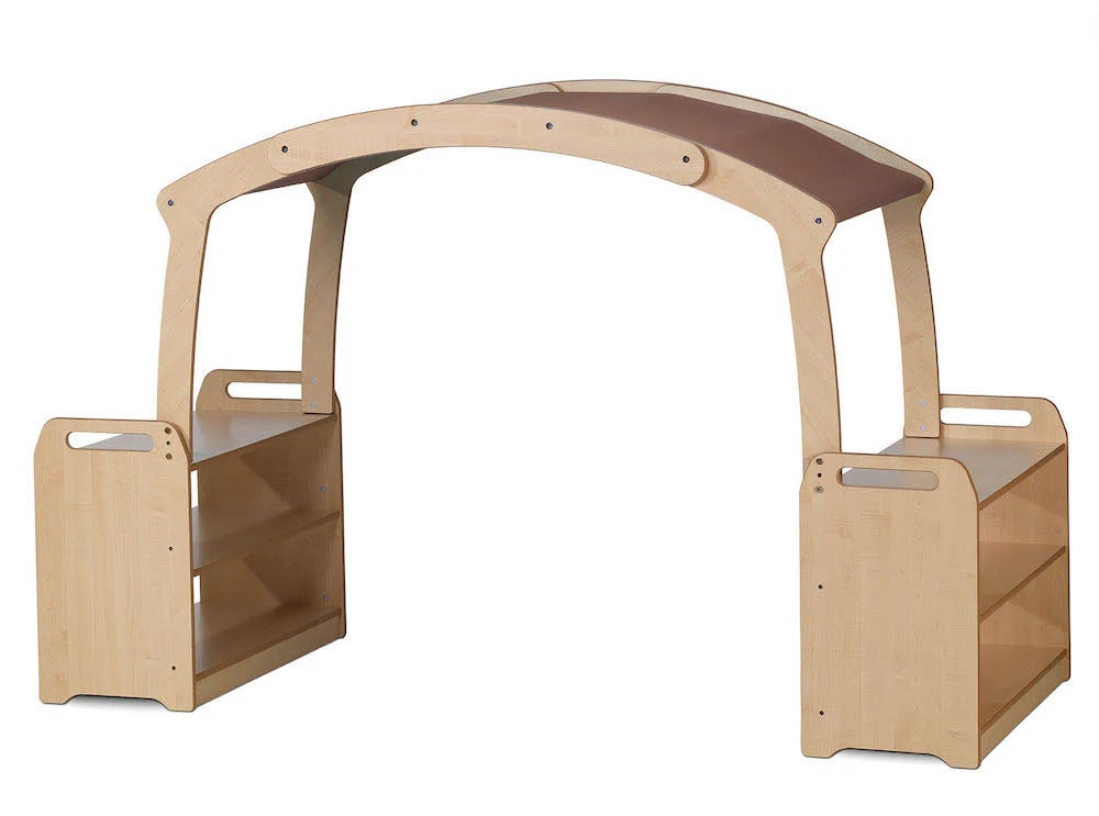 Playscape Tall Den Cave Set With Taupe cover
