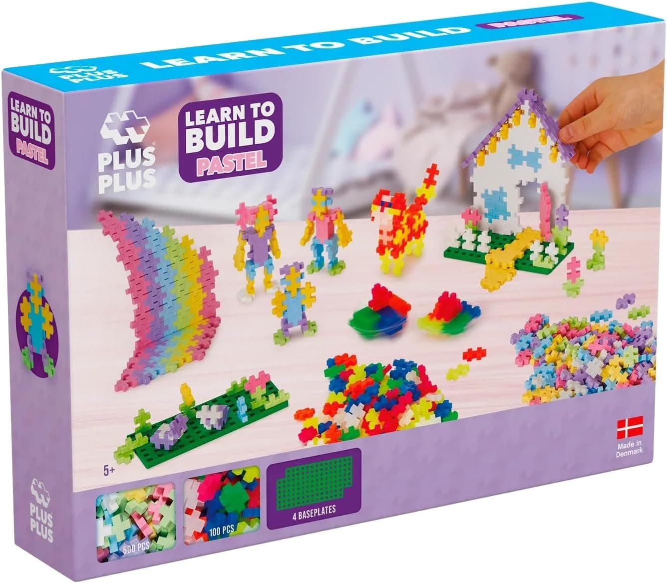 Plus-Plus Learn to Build Pastel 600 pc