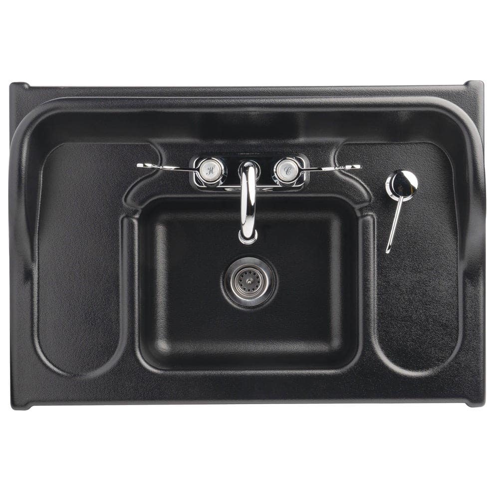 Premier Black Portable Hot Water Hand Washing Sink