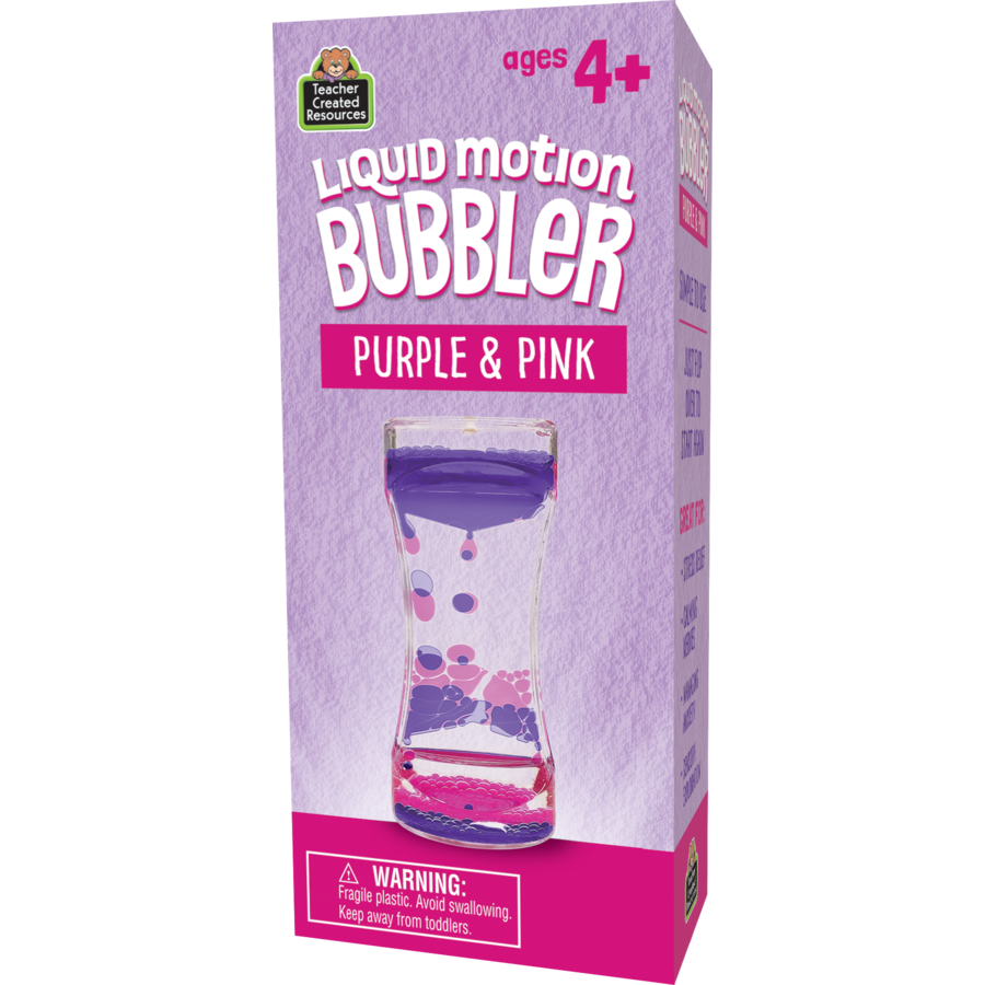 Purple and Pink Liquid Motion Bubbler