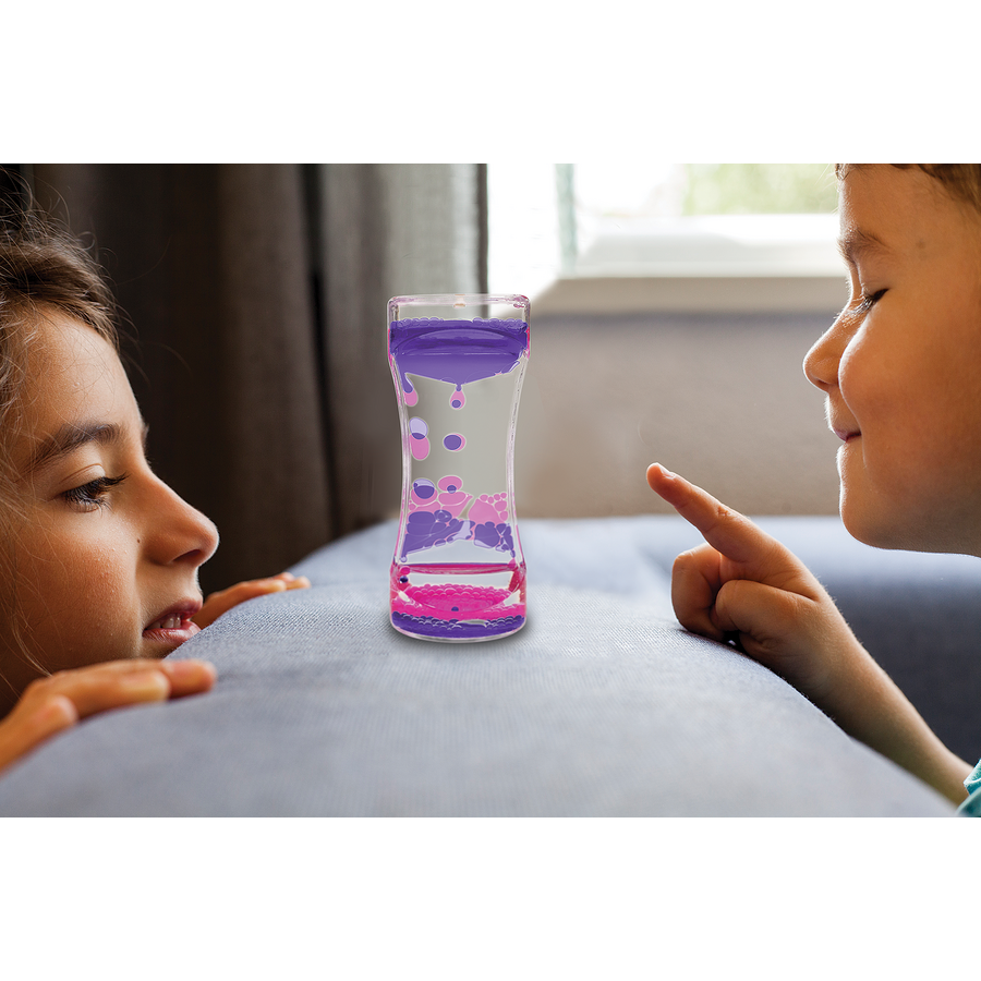 Purple and Pink Liquid Motion Bubbler
