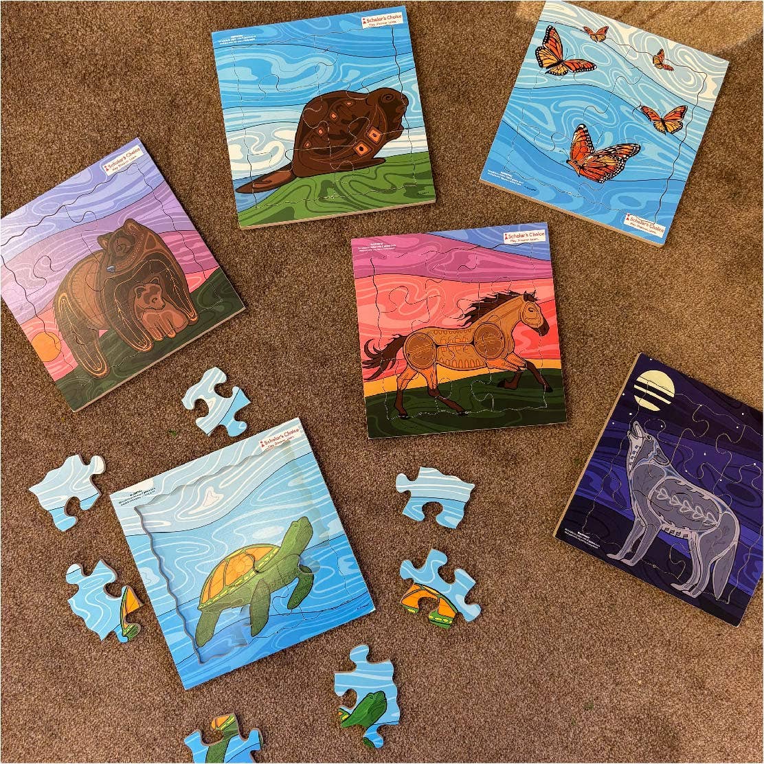 Indigenous Animals Puzzle Set 1