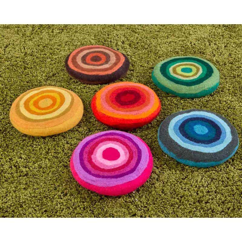Rainbow Comfy Pads 6pk