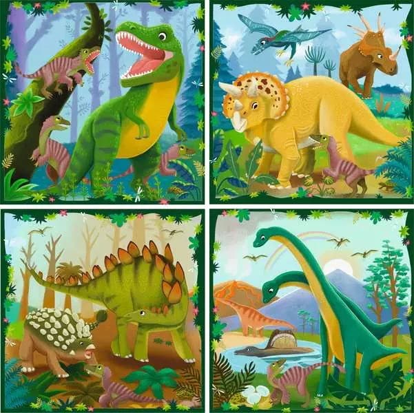 Ravensburger Puzzle Up Dinosaurs 25/36/42/56 piece