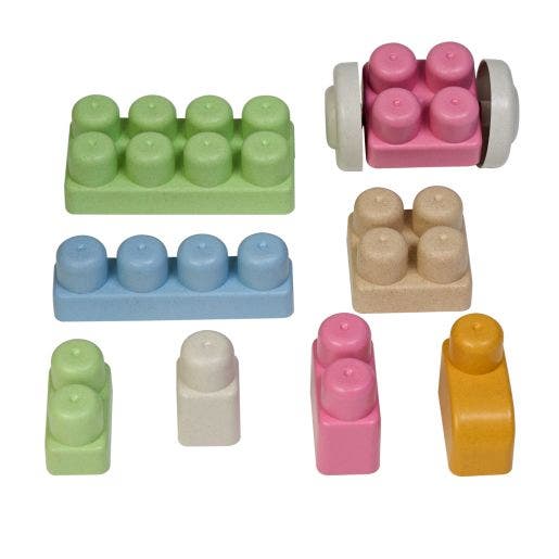 Recyclable Jumbo Building Blocks - Set of 50
