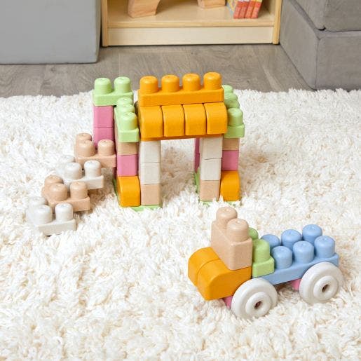 Recyclable Jumbo Building Blocks - Set of 50