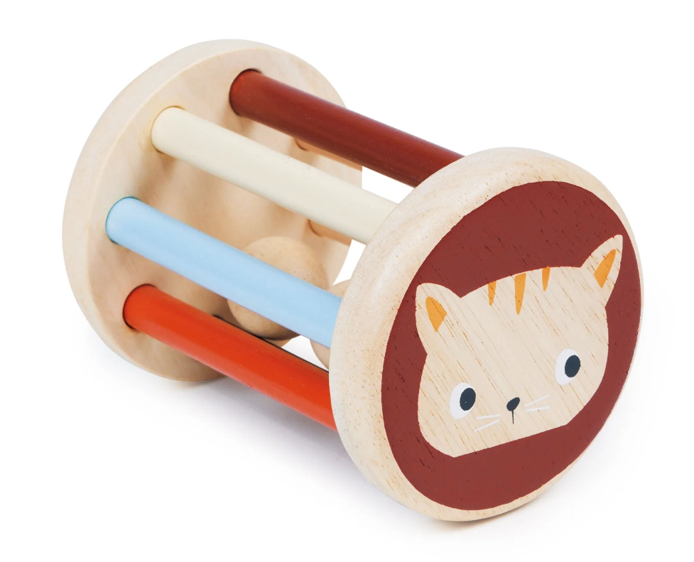 Rolling Kitten Rattle