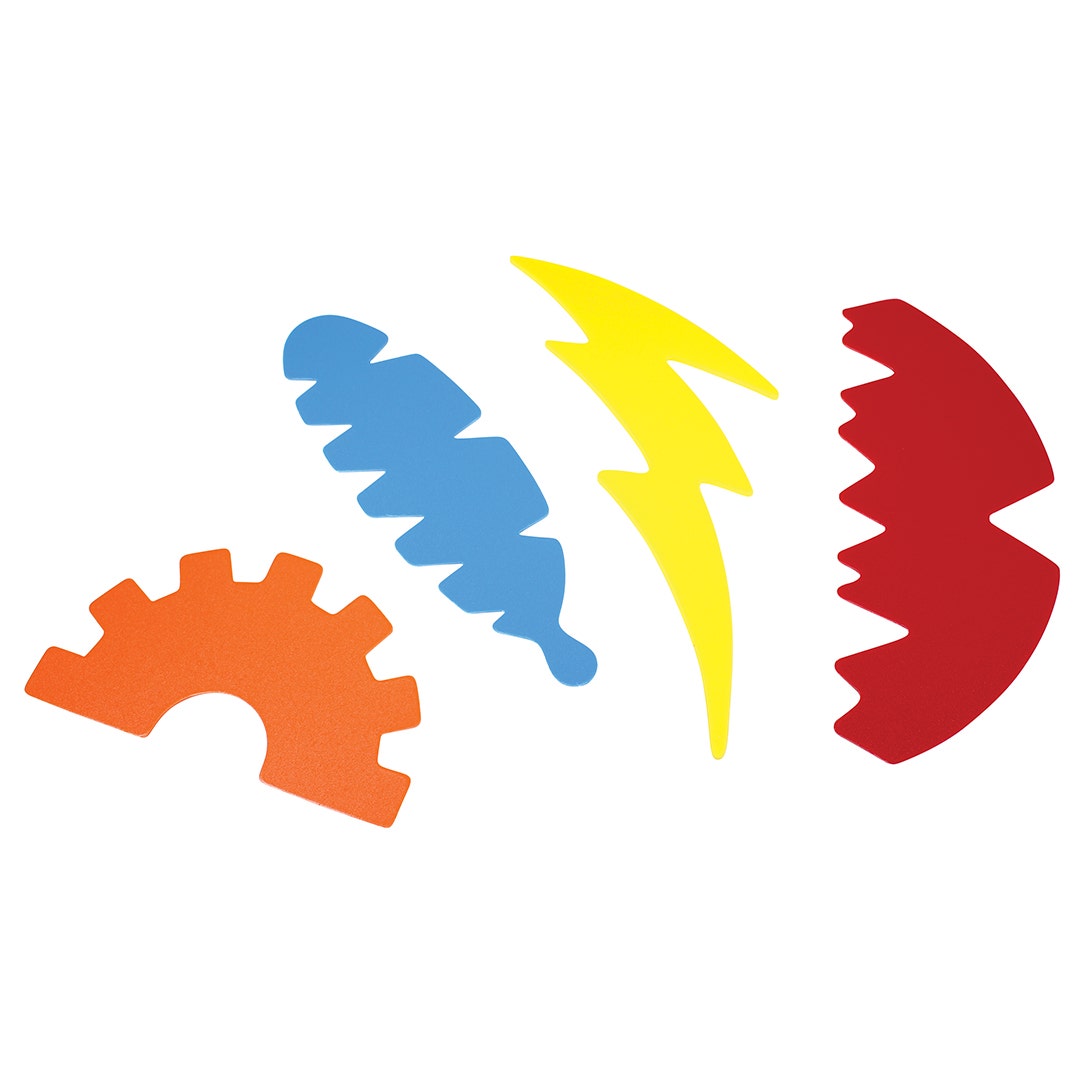 Sand Scrapers 4 Pack