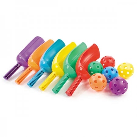 Scoop Set of 6 Rainbow